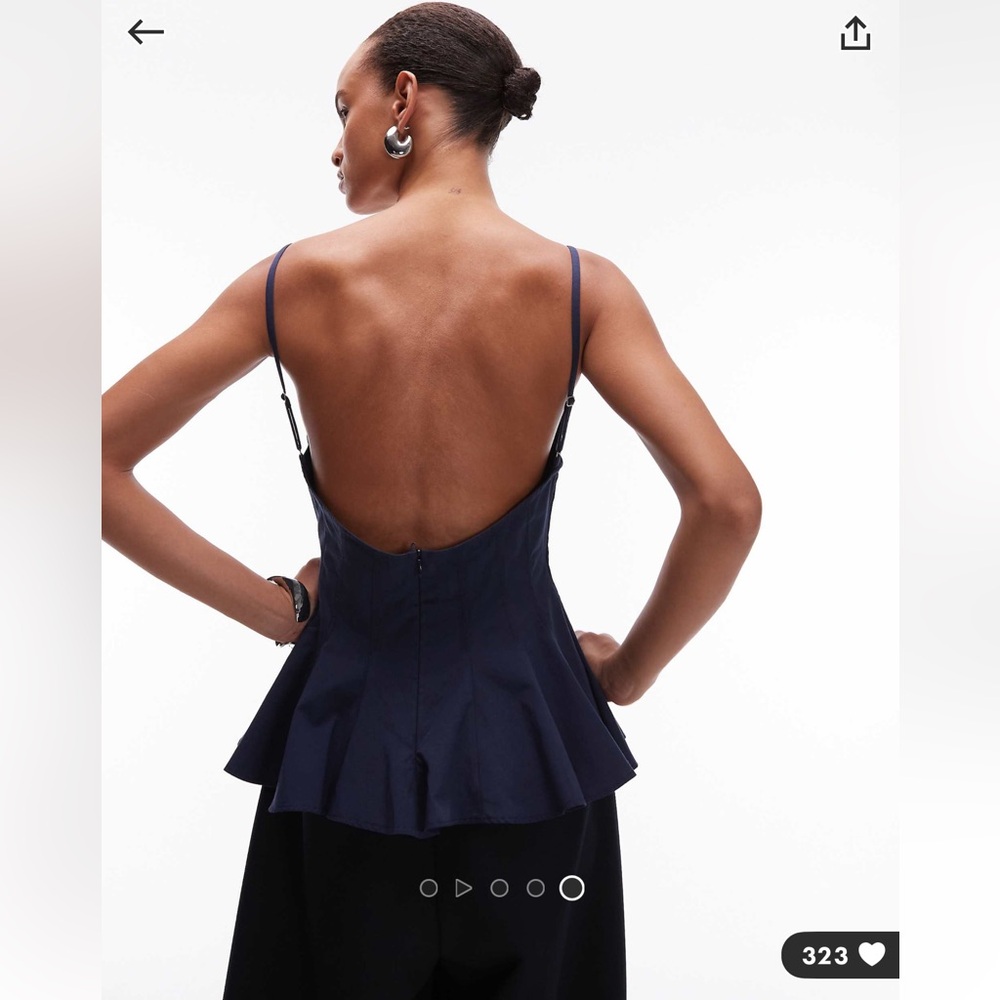 PEPLUM TOP